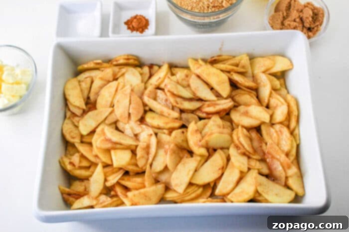 Golden Apple Gratin 5 Baked Apple Casserole