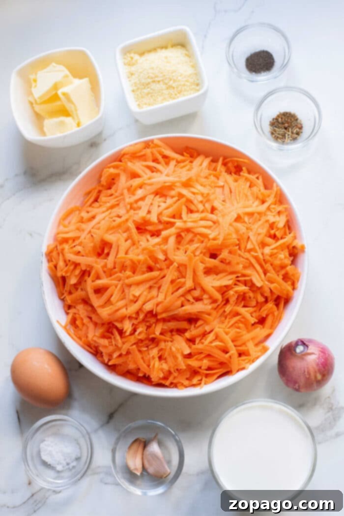 Homestyle Carrot Casserole 3 Casserole with Carrots