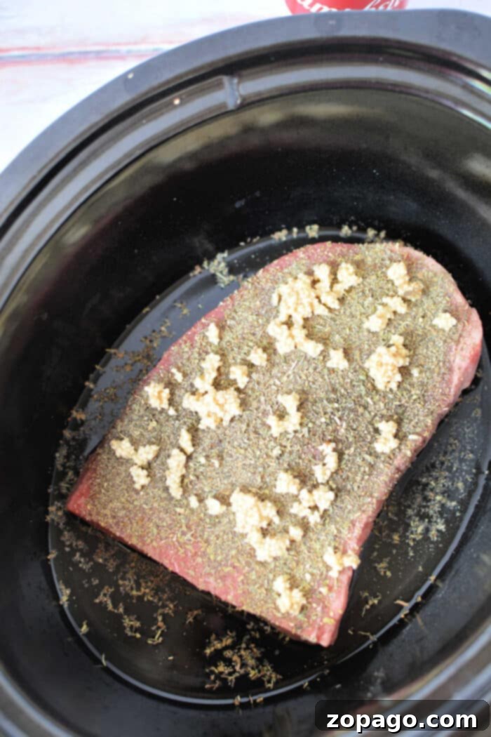 Slow Cooker London Broil 3 London Broil in Slow Cooker Recipe