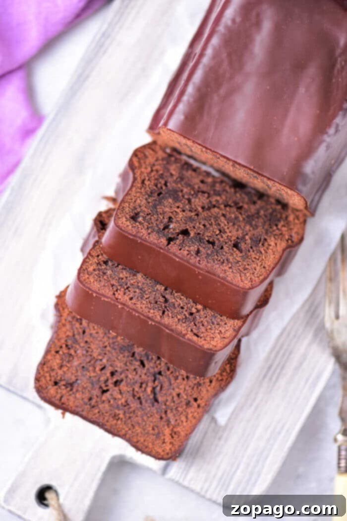 Molten Chocolate Brownie Loaf 6 Chocolate Brownie Bread