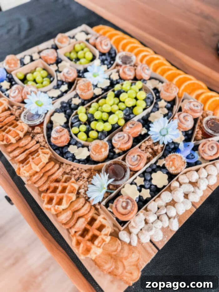 Stunning Charcuterie Boards for Unforgettable Parties 6 Baby shower charcuterie board with small, elegant bites
