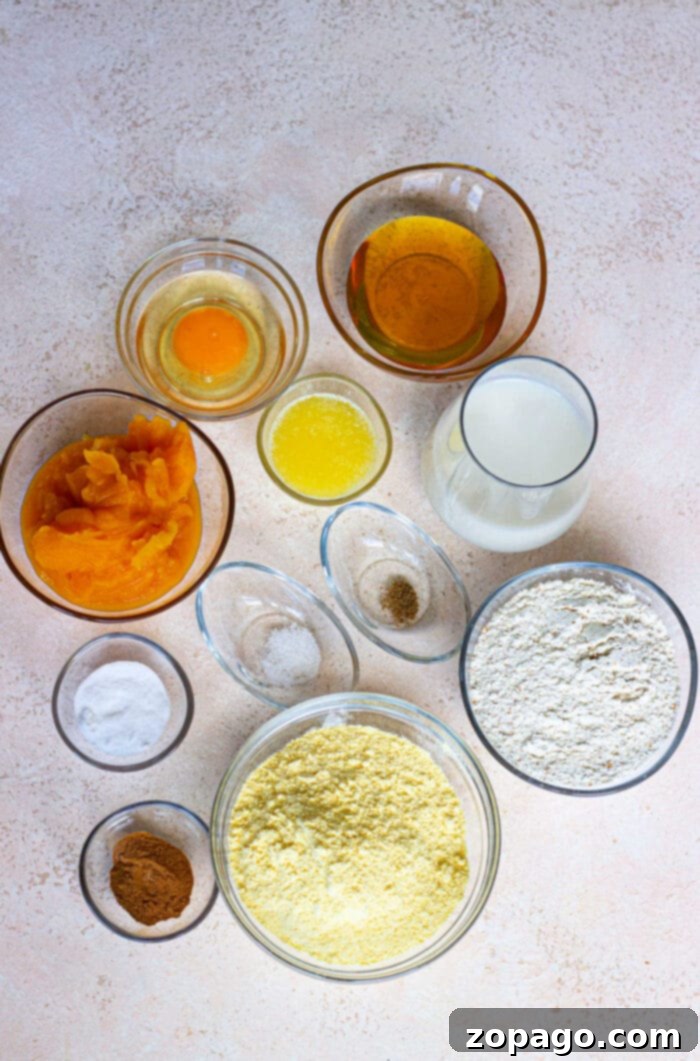 Fluffy Gluten Free Pumpkin Muffins 3 Pumpkin Muffins with Almond Flour