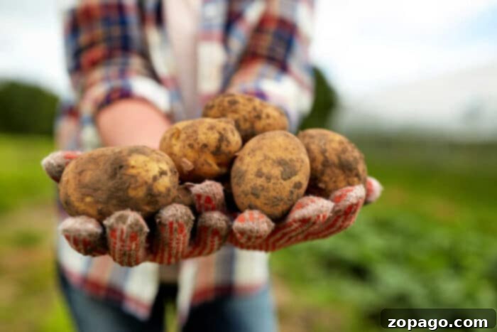 Unearthing Potato Diversity 3 how to clean potatoes