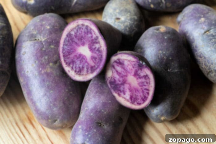 Unearthing Potato Diversity 7 blue potatoes