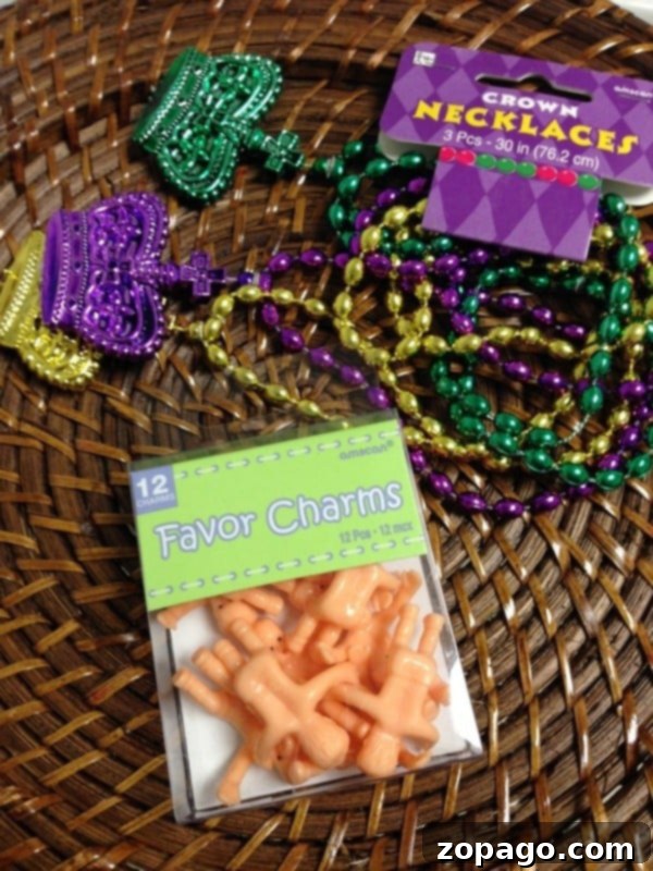 Creative Mardi Gras Fun for Kids 3 Creative crafts for Mardi Gras: Cereal sorting and color recognition.