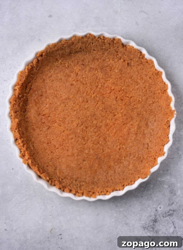 Graham Cracker Crust for Cheesecake