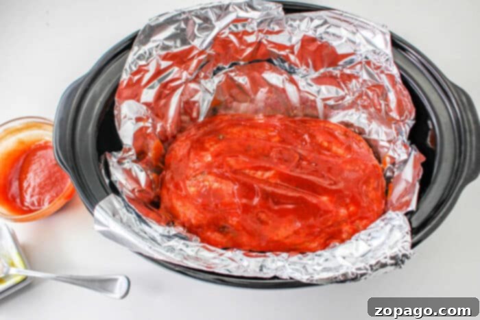 Effortless Crockpot Meatloaf 6 Slow Cooked Meatloaf