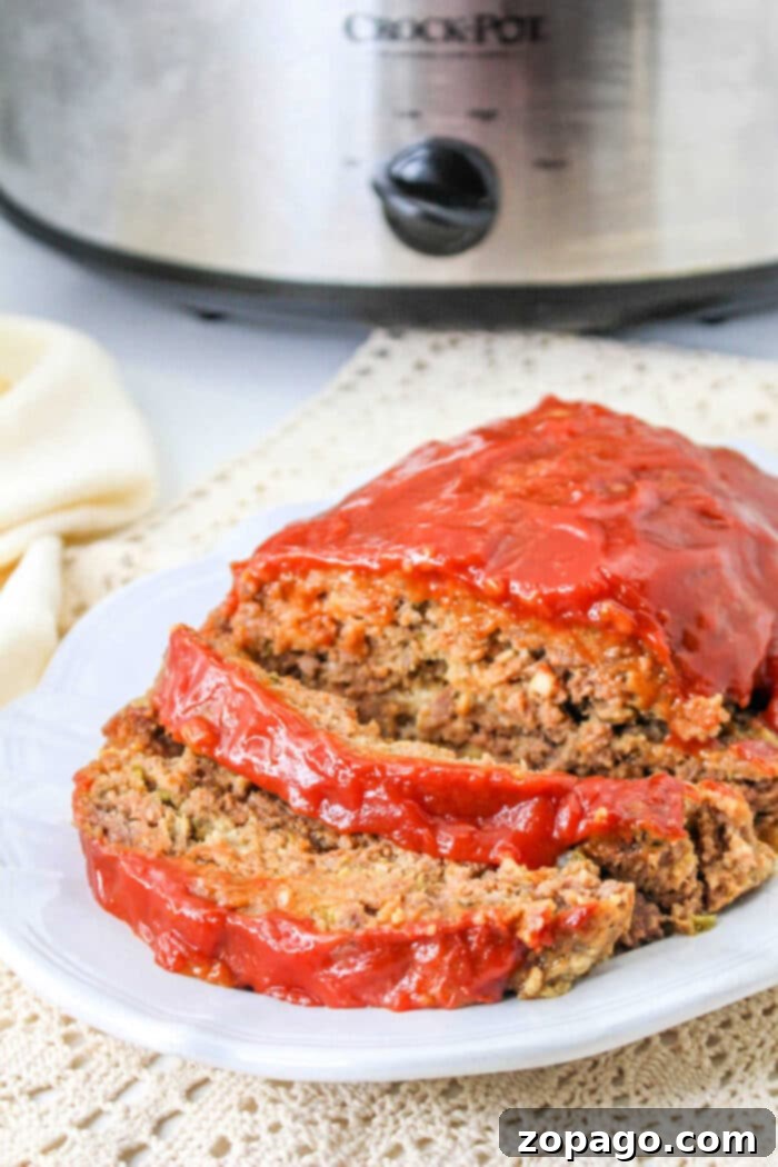 Effortless Crockpot Meatloaf 8 Crockpot Turkey Meatloaf