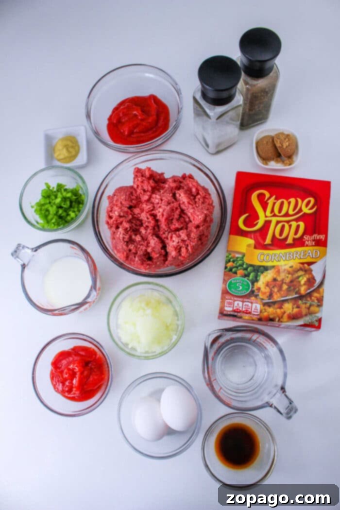 Quick and Easy Stuffing Meatloaf 3 Stove Top Stuffing Meatloaf Recipe