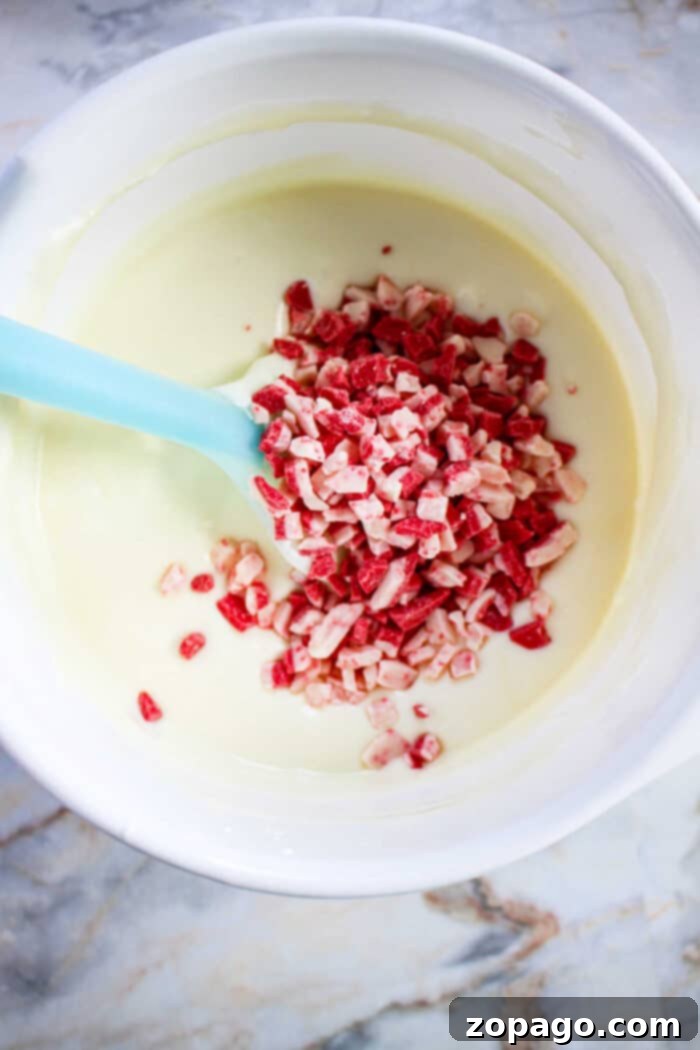 Ultimate Peppermint Bliss Cake 4 Christmas Cake with layers of cake and peppermint mousse