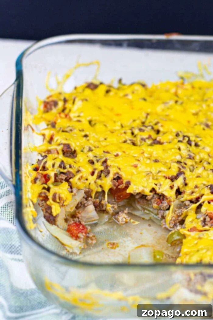 Cabbage and Ground Beef Skillet 8 Hearty Hamburger and Cabbage Casserole