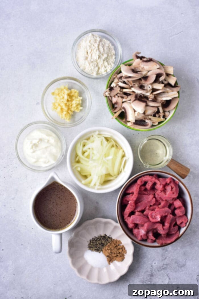 Hearty Venison Stroganoff 3 Deer Stroganoff