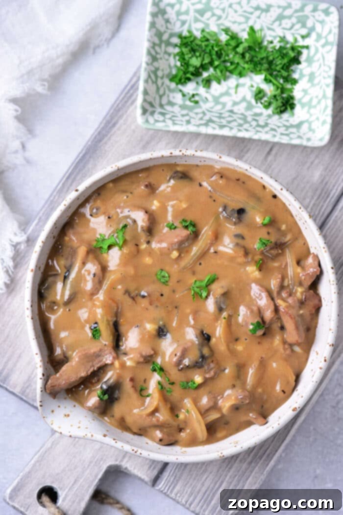 Hearty Venison Stroganoff 6 Venison Stroganoff Recipe