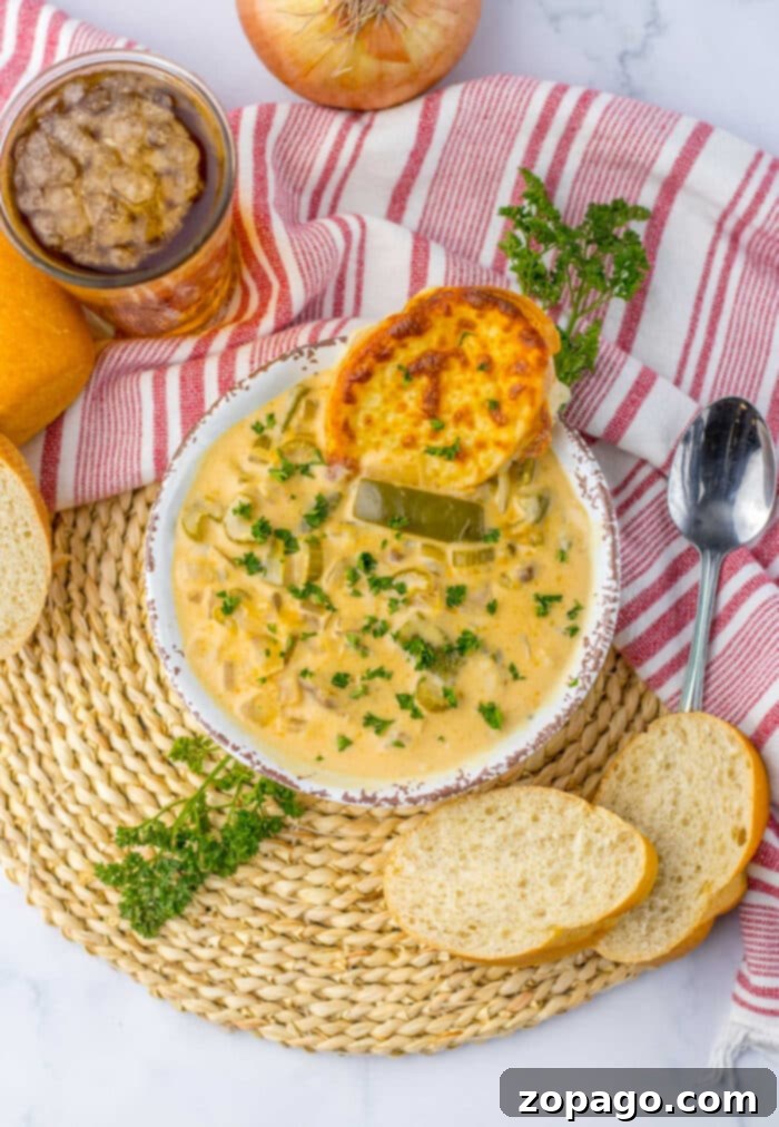 Hearty Beef and Spud Stew 5 A comforting bowl of rich steak soup, inviting and delicious