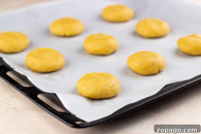 Golden Cornbread Cookies 5 Cornbread Crumble Cookie with honey drizzle