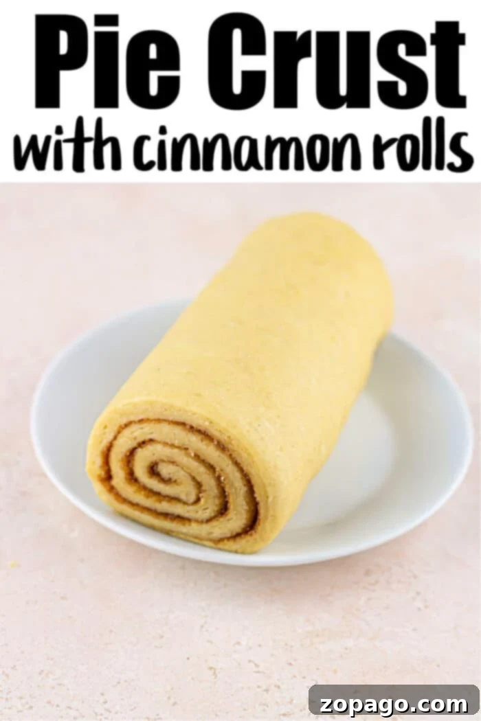Decadent Cinnamon Swirl Pie Crust 3 Apple Pie with Cinnamon Roll Crust