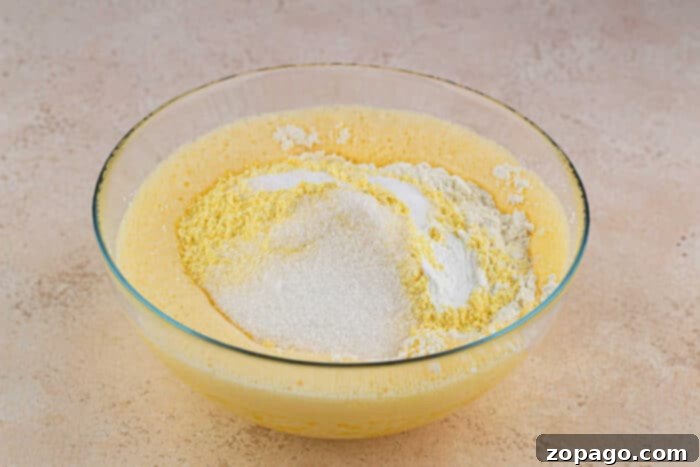 cornmeal waffle batter