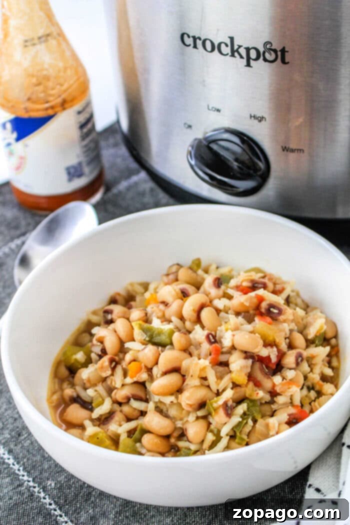Hoppin John 7 Black Eyed Peas with Rice