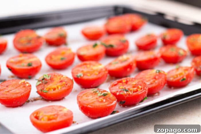 roasting cherry tomatoes