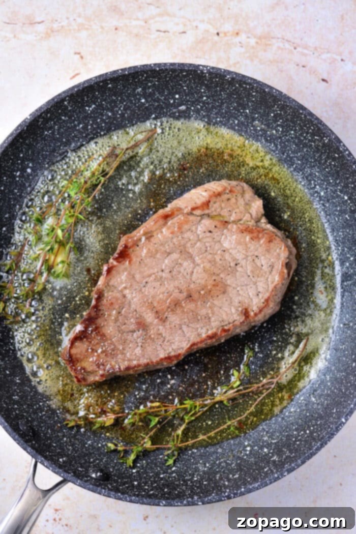 Cooking Chuck Steak to Perfection 9 What's the Best Way to Cook Chuck Steak - Final plated dish.