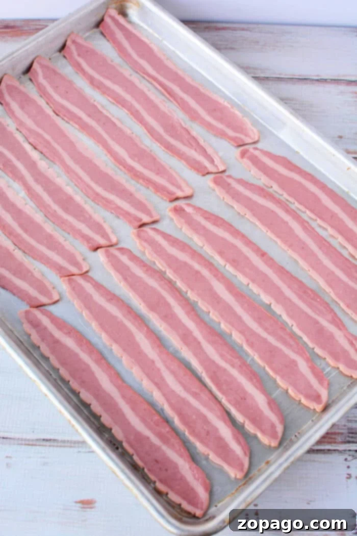 Crispy Turkey Bacon from the Oven 4 How to Cook Turkey Bacon in the Oven to perfection