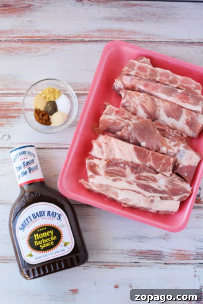 Tender Oven BBQ Riblets 3 How to Cook Riblets