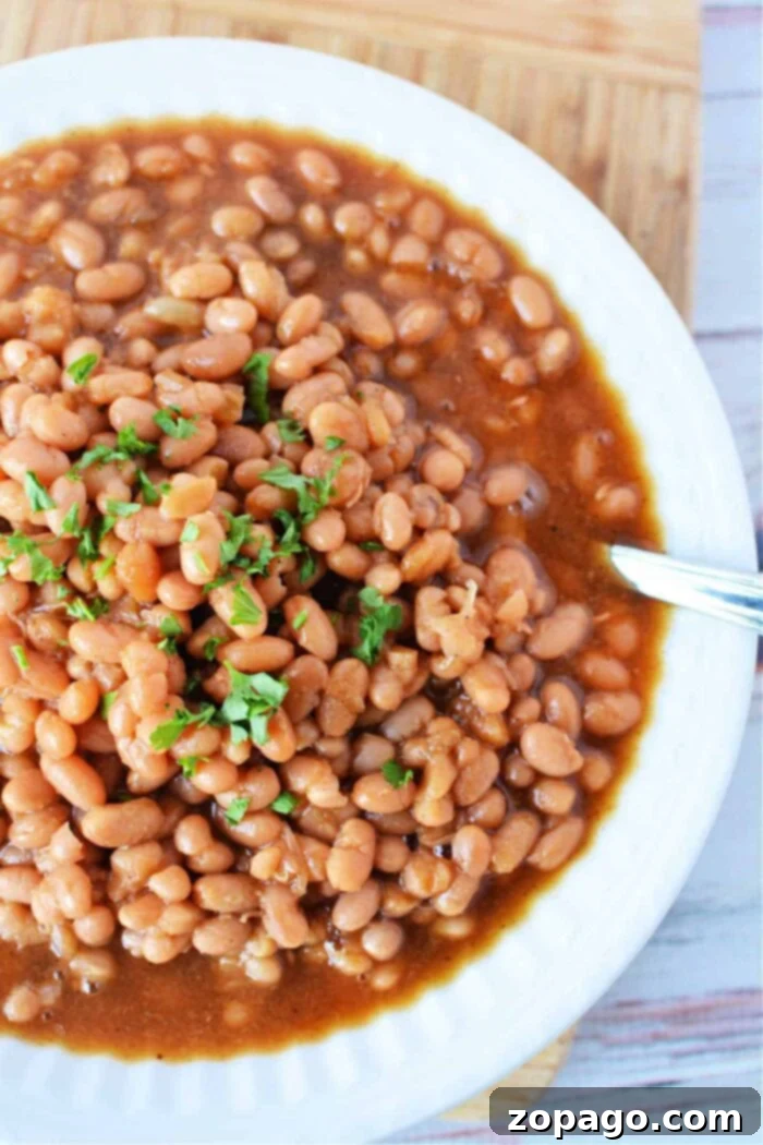 Optimal Bake Time for Baked Beans at 350F 2 How to Cook Baked Beans in the Oven: A step-by-step guide to achieving tender, flavorful baked beans from scratch using dry navy beans in your oven at 350 degrees F, perfect for any gathering.