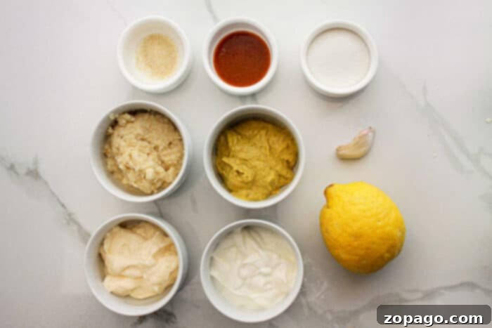 Burger King Dipping Sauces 5 Key ingredients for Burger King Zesty Sauce