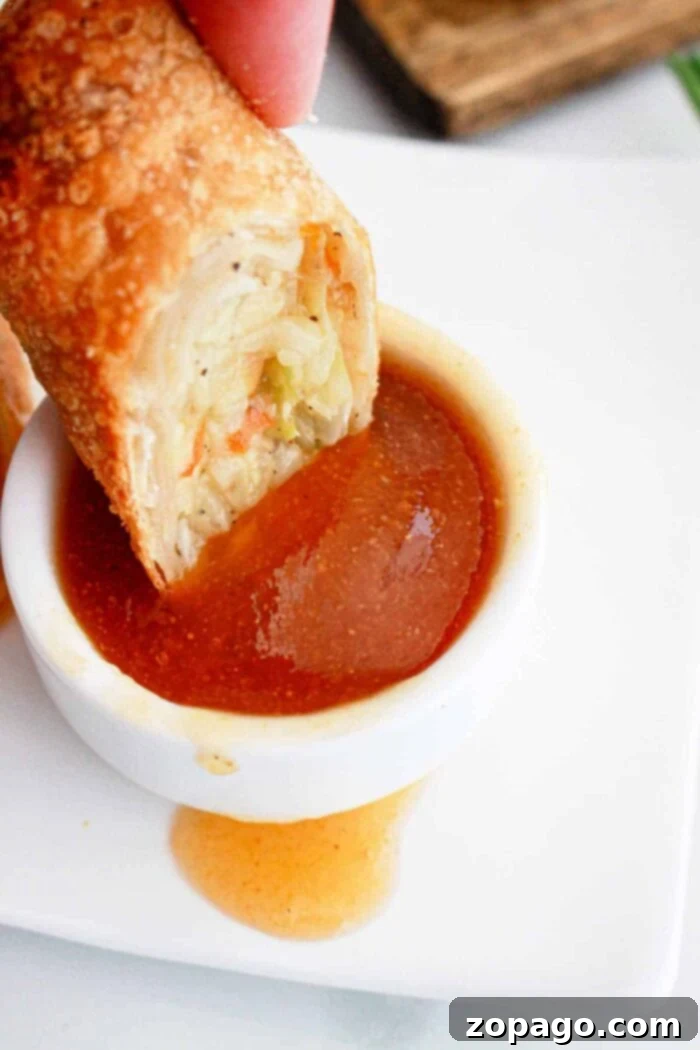 Signature Egg Roll Dipping Sauce 2 Homemade Egg Roll Sauce with Soy Sauce and Apricot Jam