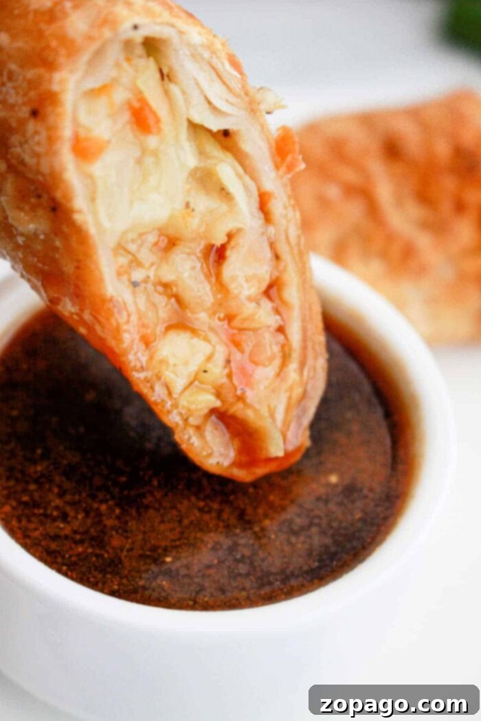 Signature Egg Roll Dipping Sauce 7 Assortment of spring rolls with dipping sauce