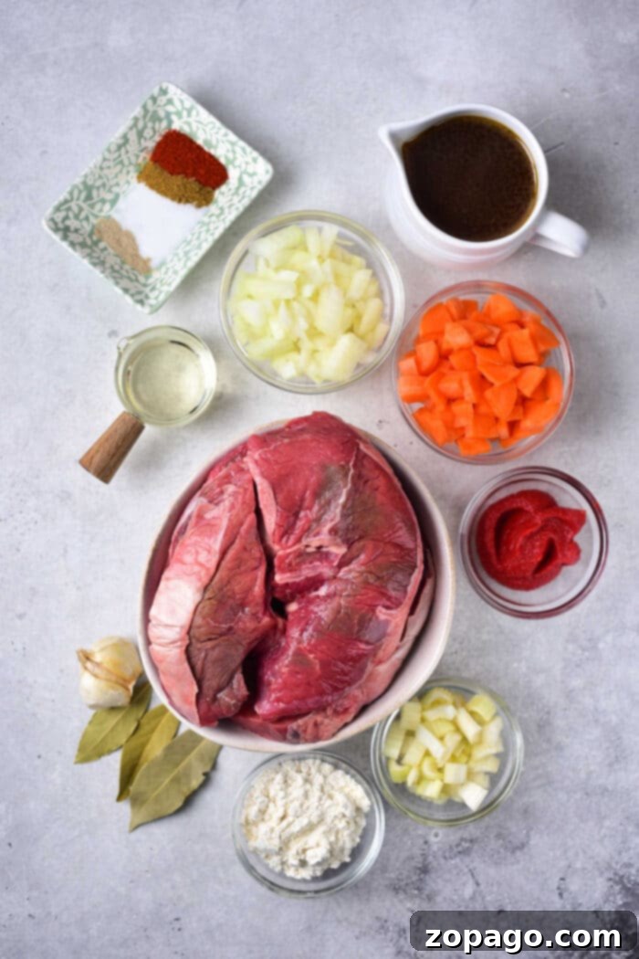 Fall-Apart Tender Beef Shin 3 Delicious braised beef shin recipe, cooked in a rich sauce.