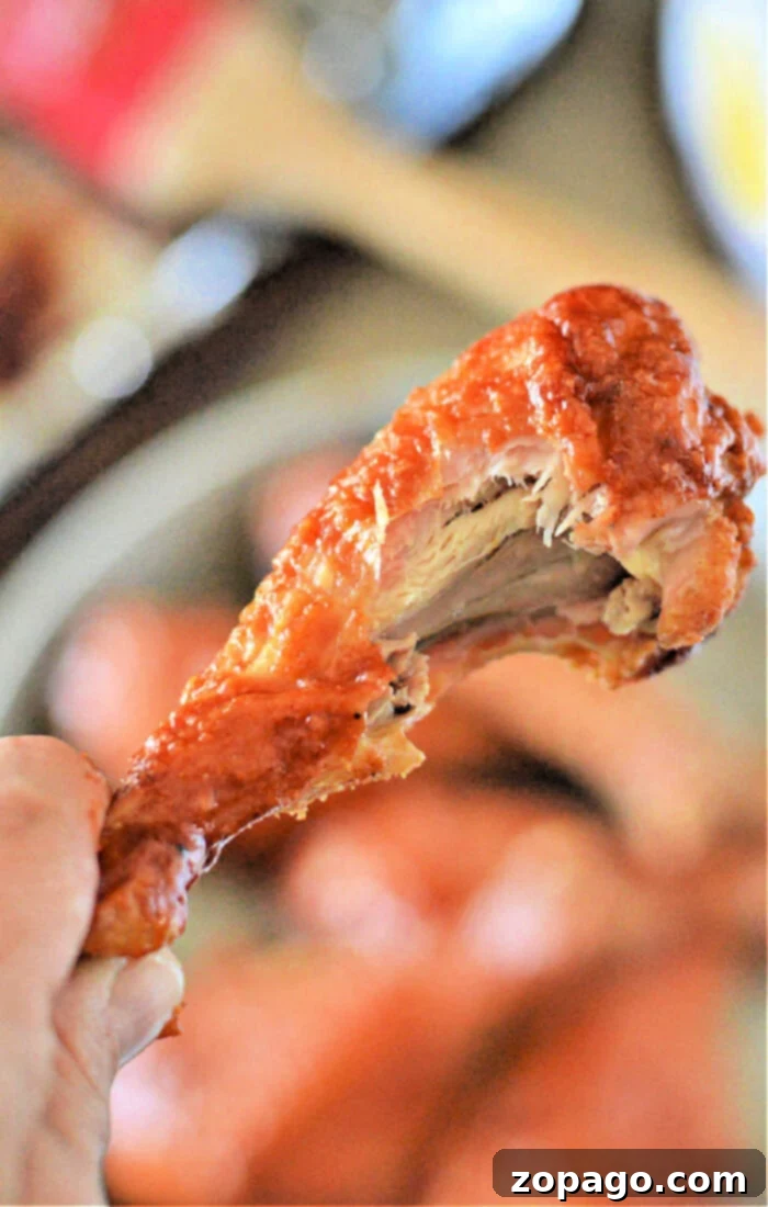 How do you know when drumsticks are done? Check internal temperature for safety and clear juices.