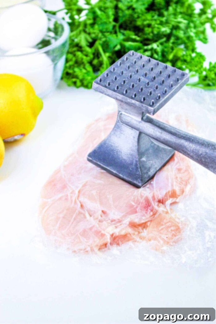 Perfectly Baked Chicken Cutlets 8 How to make chicken breast into cutlets