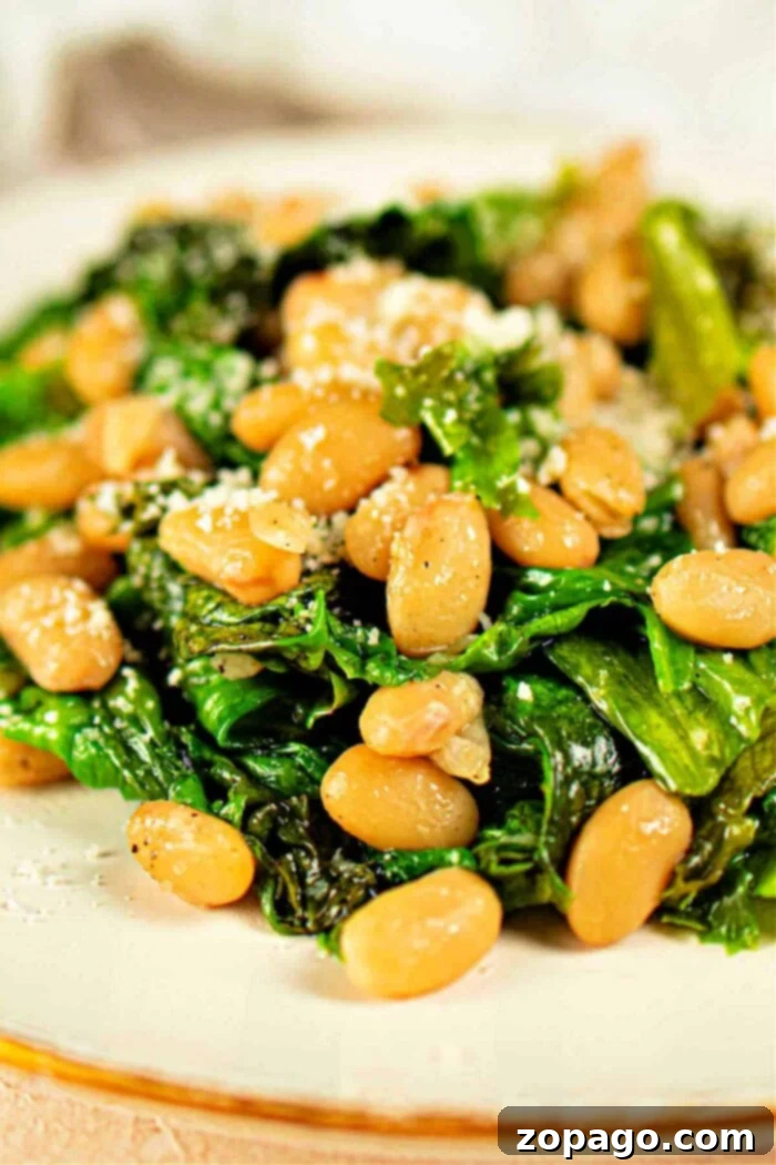 Escarole and Beans, a classic Italian-American comfort food recipe