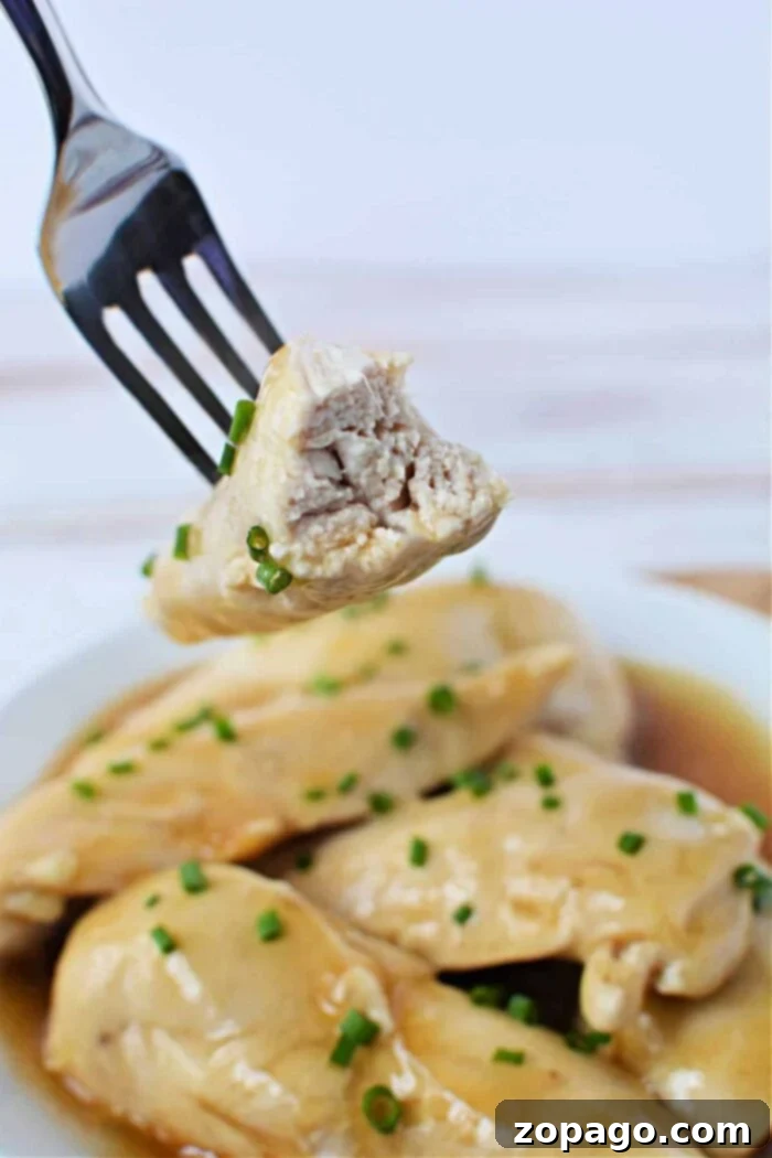 Chicken Tender Boiling Times 9 A simple yet elegant presentation of boiled chicken tenders, showcasing their tender texture and readiness for a meal.