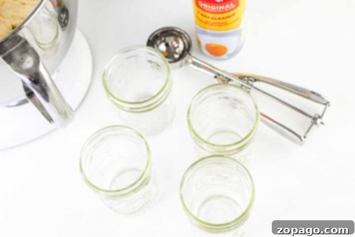 Portable Cake Delights 4 baking in glass jars