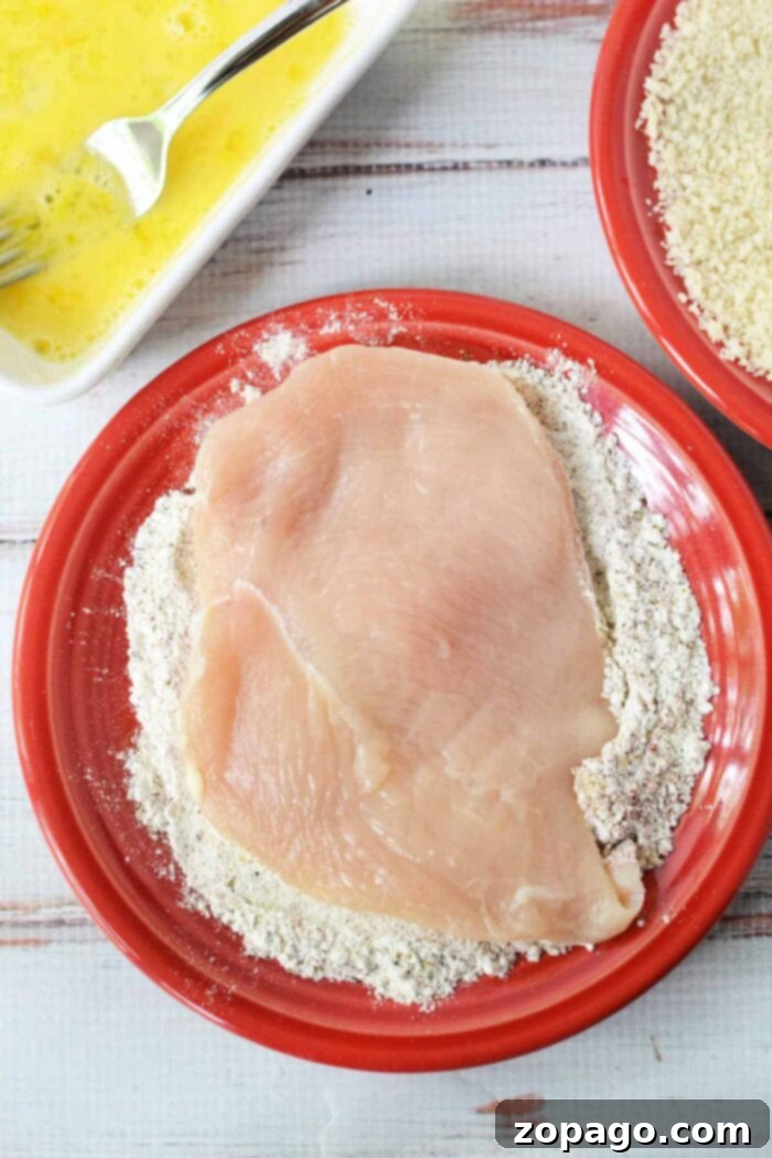 Golden Fried Chicken Perfection 4 How to make breading stick to chicken cutlets