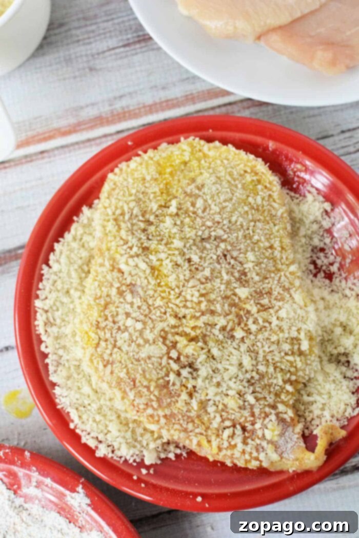 Golden Fried Chicken Perfection 6 Fried Chicken Cutlets with Flour