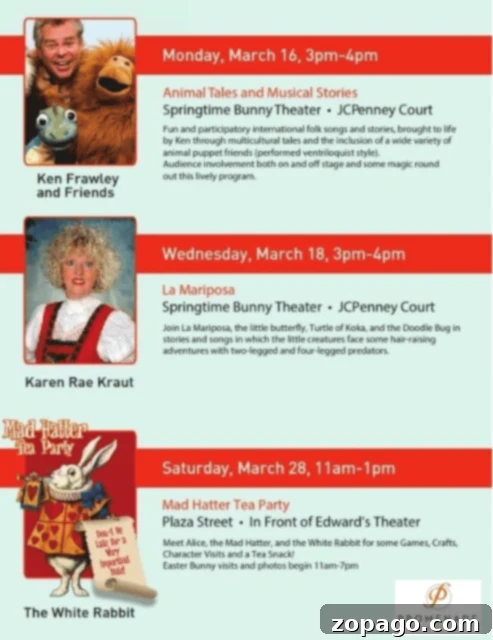 Meet the Easter Bunny at Promenade Temecula 3 Easter in Temecula