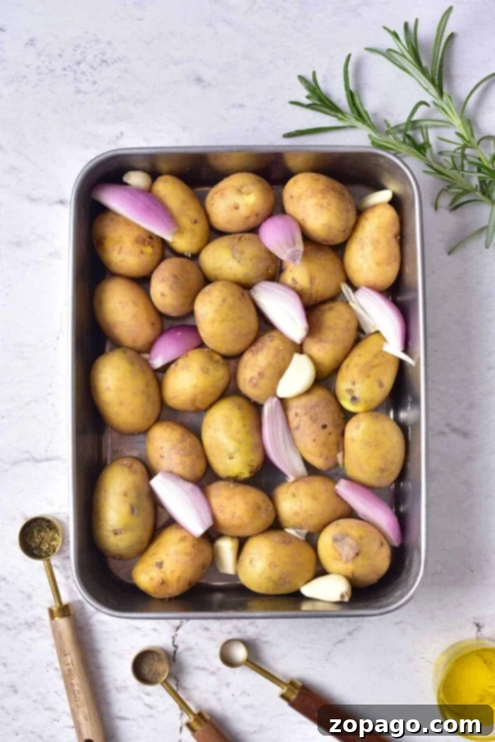 Olive Oil Confit Potatoes 4 confit potatoes in oven