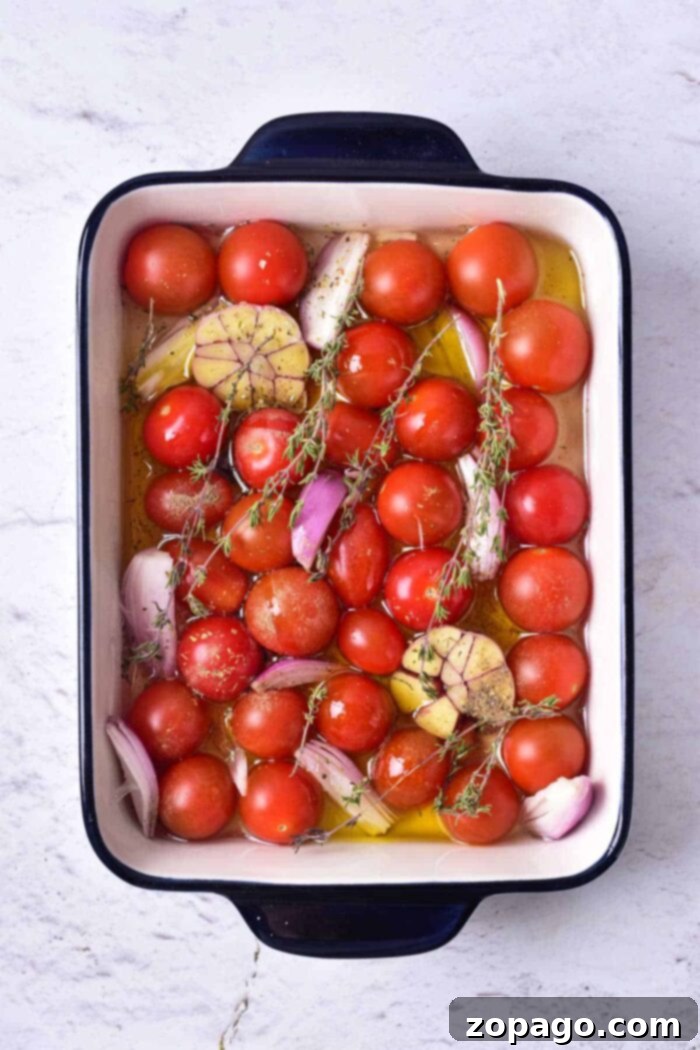 Effortless Tomato Confit with Olive Oil 4 Cherry Tomato Confit in Oven