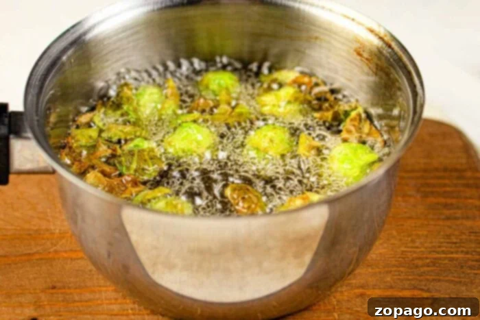 Crispy Roasted Brussels Sprouts 3 how to fry brussels sprouts