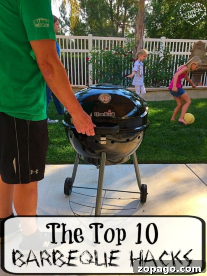 Top BBQ Hacks for Easy Outdoor Grilling and Fun Parties. Learn how to clean your grill, present sides, and cook desserts on your BBQ. Tips and tricks for charcoal, smoker, and Charbroil grills. top 10 barbeque hacks for outdoor grilling