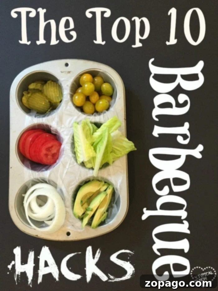 Creative BBQ Condiment Serving Ideas Barbecue hacks for creative condiment serving