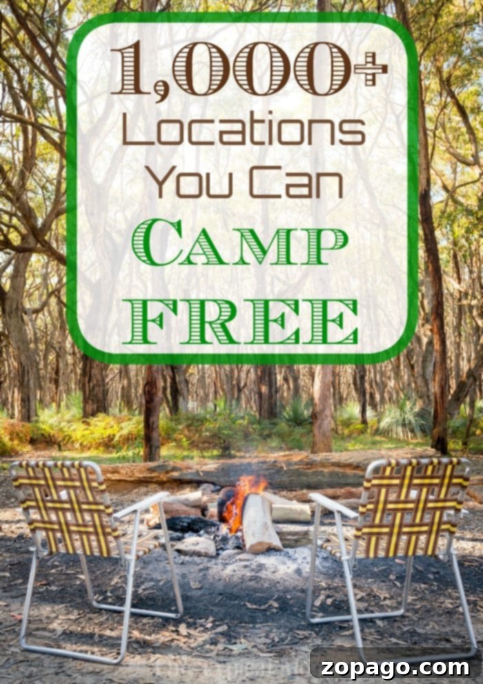 10 Best Free Camping Apps 2 places you can camp free