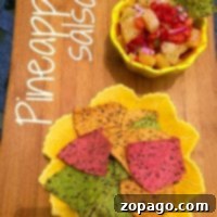 Easy pineapple salsa recipe that takes just 5 minutes to make and is so fresh and delicious!!!