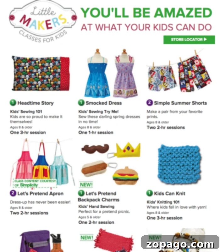 Discover a wide array of arts and craft classes at Joann Fabrics, from sewing and knitting to painting and DIY projects, perfect for fostering creativity in kids and adults alike. Arts and Craft Classes for All Skill Levels at Joann Fabrics