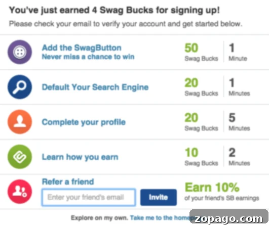 Visit Disney World for free! Works for free Disneyland tickets too! Seriously! We did this to get for free tickets to Disney last year and continue to do it every year after so we can take Disney vacations without any money out of our pockets. Here's how we do it. #disneyland #disney #free #tickets #discount #tickets #promocode #disneyworld #cheap #coupons #couponcode #swagbucks Close-up of a hand holding a smartphone displaying the Swagbucks app, demonstrating how to get free Disney World tickets by earning points.