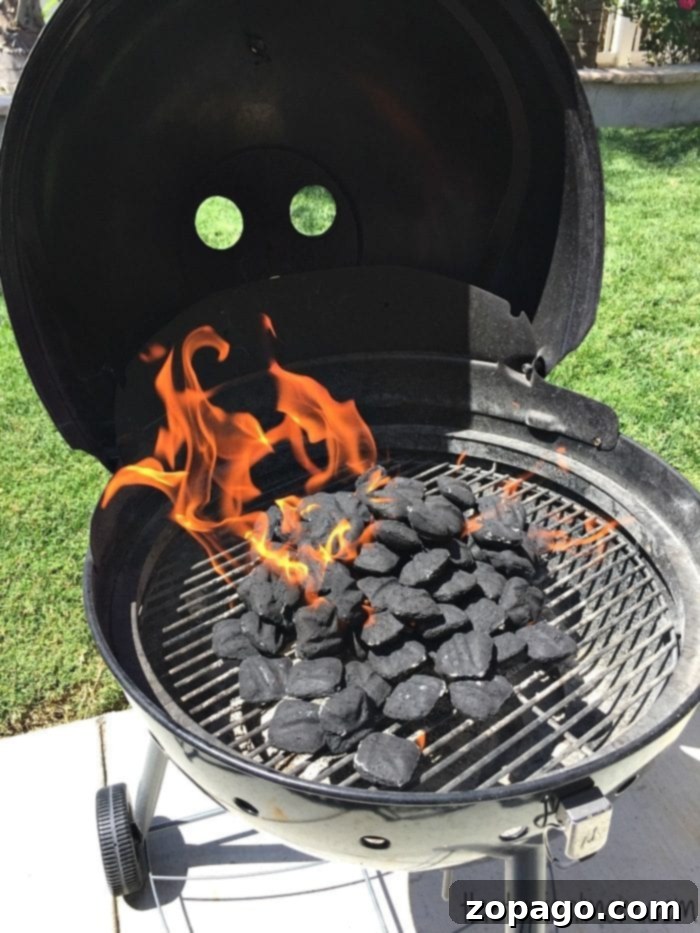 The Ultimate BBQ Frozen Pizza Hack 3 cooking pizza on charcoal grill
