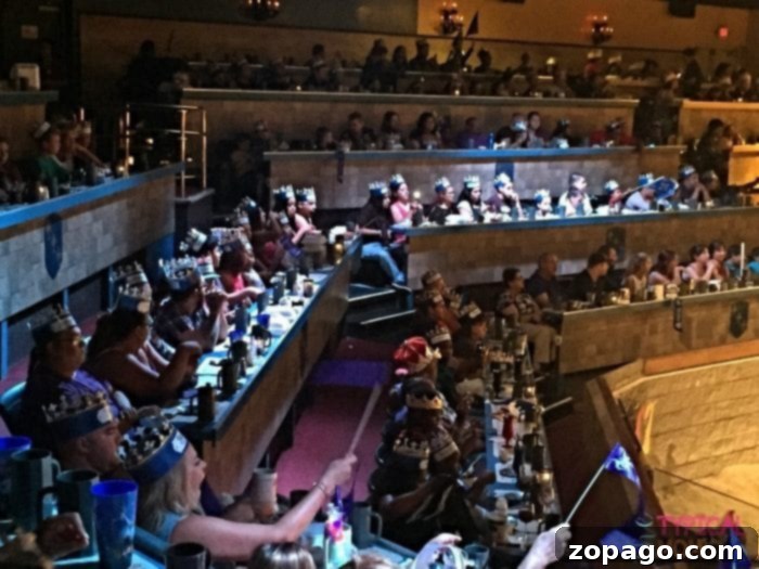 Buena Park's Medieval Feast and Tournament Review 3 Medieval Times Arena Seating